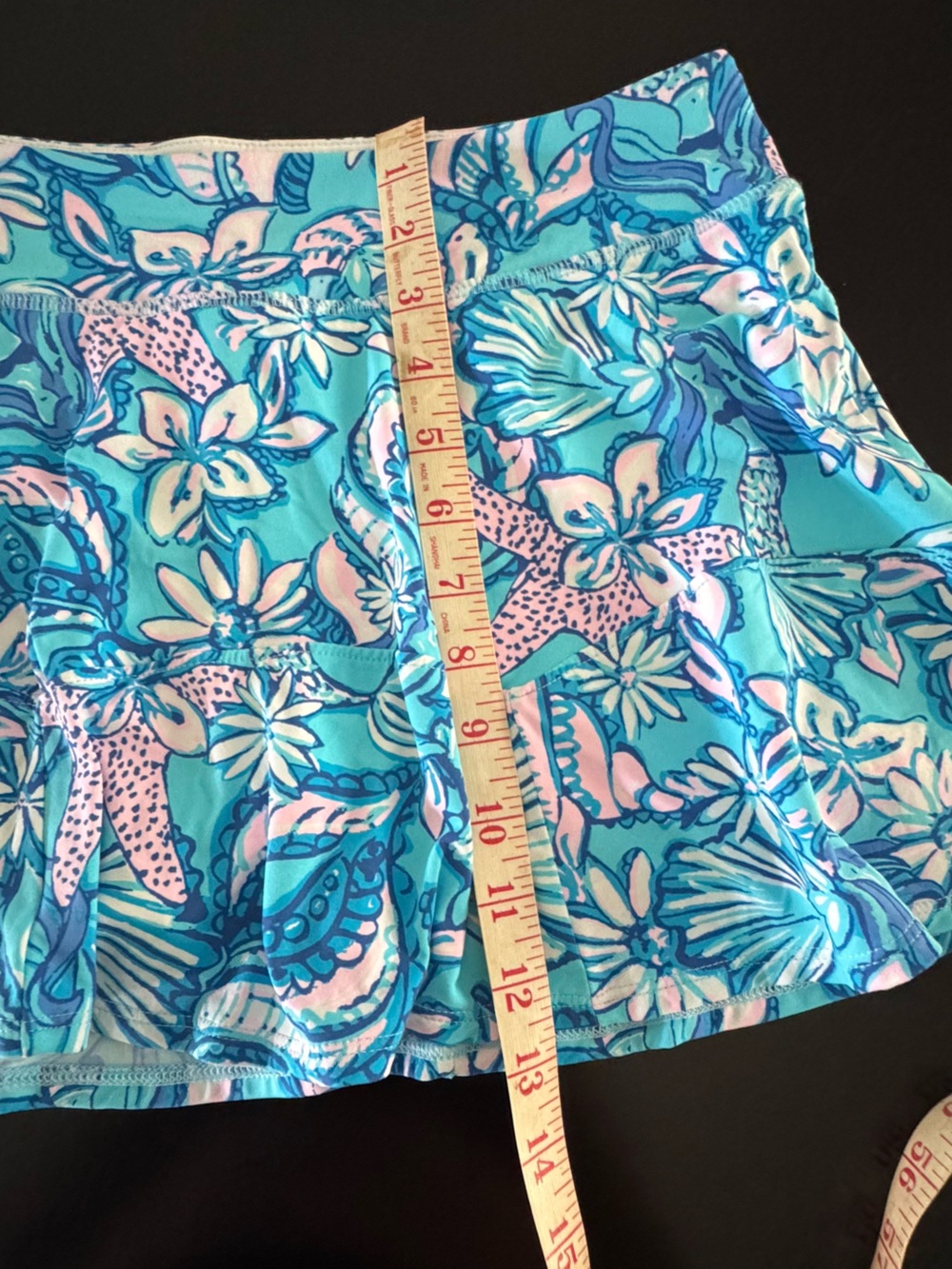 Lilly Pulitzer Luxletic Corinne Skort UPF 50 in Sound THE SIRENS Print SZ Small. - Picture 4 of 6